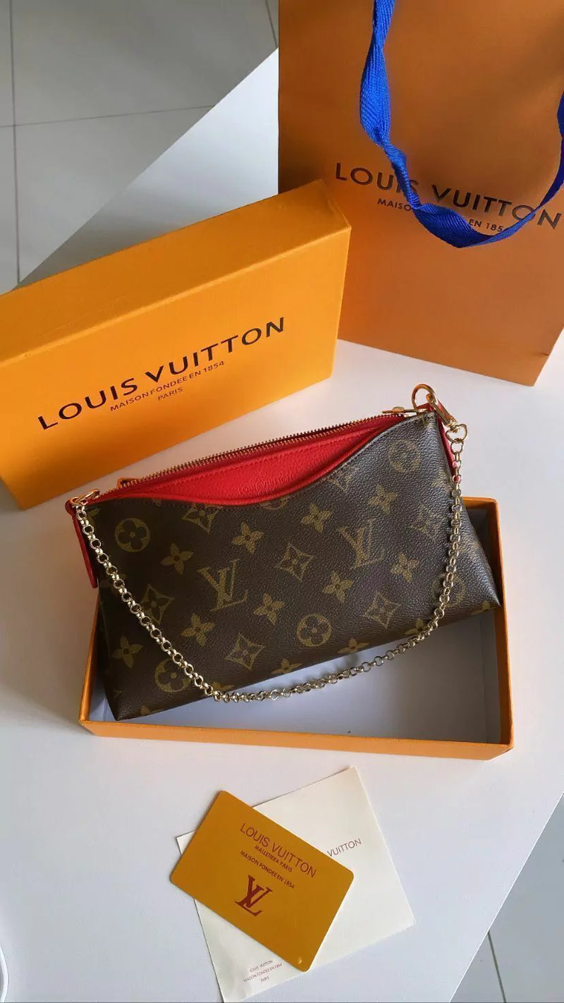 Bolsa LV Clutch Pallas Monogram