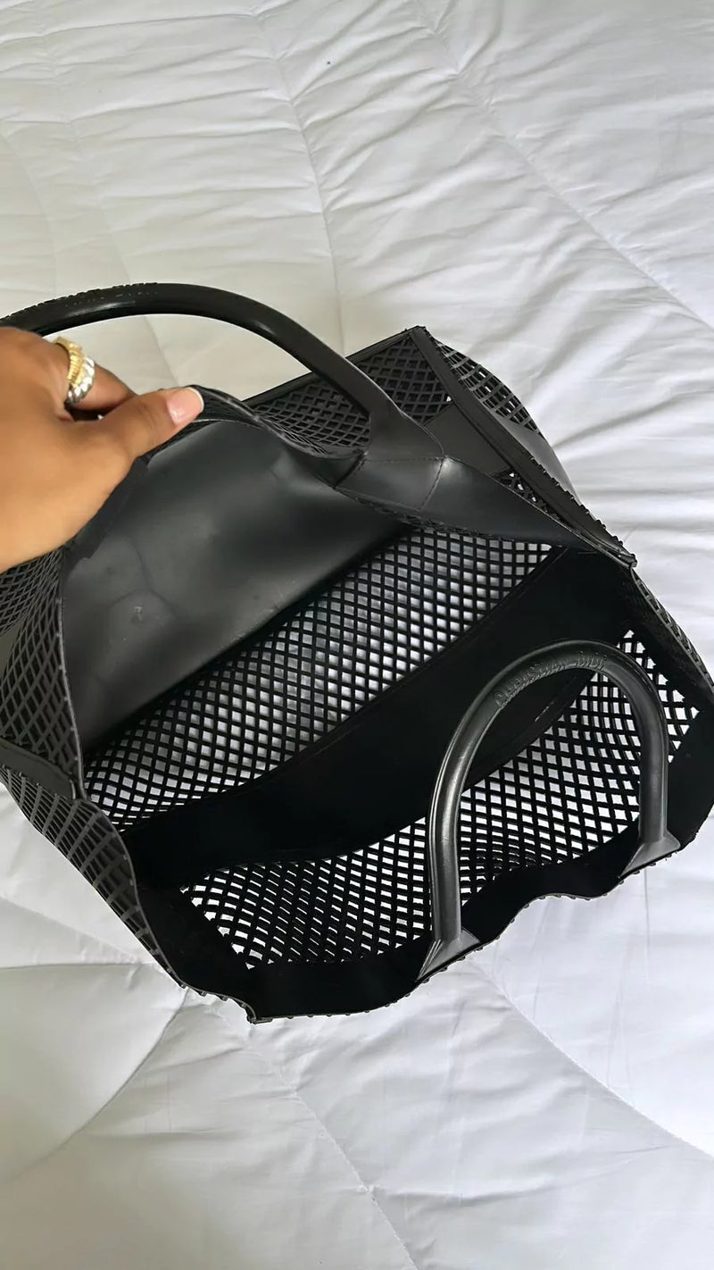 Christian Dior Book Tote Bag Mesh