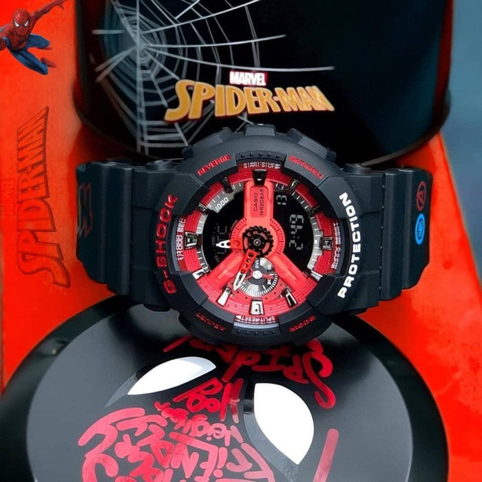 Relógio Casio G-Shock GA110BC Homem Aranha