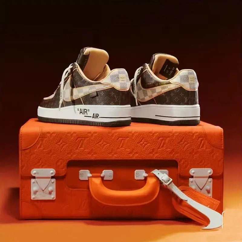 Tênis Air Force 1 Louis Vuitton-Nike por Virgil Abloh