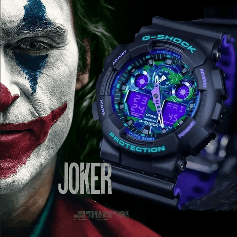 Relógio Casio G-SHOCK Coringa GA-100BL-1A