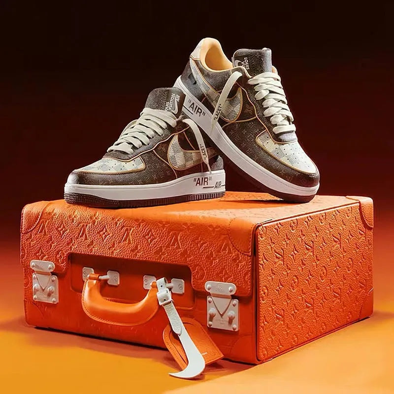 Tênis Air Force 1 Louis Vuitton-Nike por Virgil Abloh