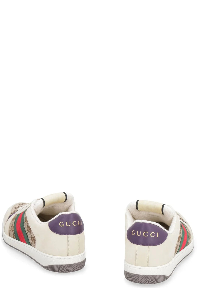 Tênis Gucci Cream Screener Purple