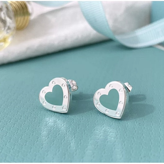 Brincos Love Tiffany & Co Blue Heart