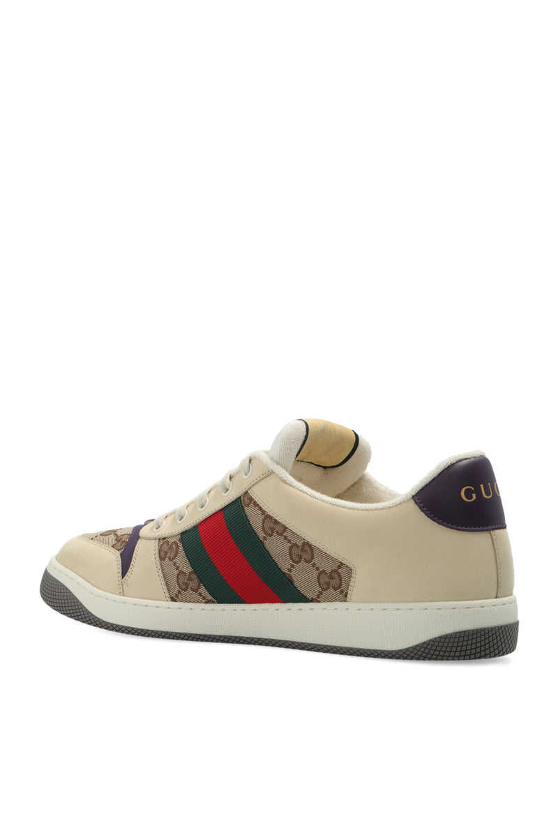 Tênis Gucci Cream Screener Purple