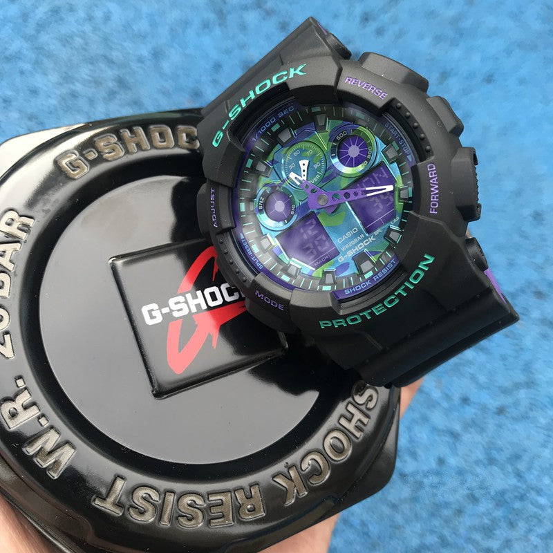 Relógio Casio G-SHOCK Coringa GA-100BL-1A