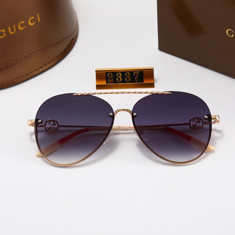 Óculos De Sol Polarizados Gucci Aviador GG1143S 002