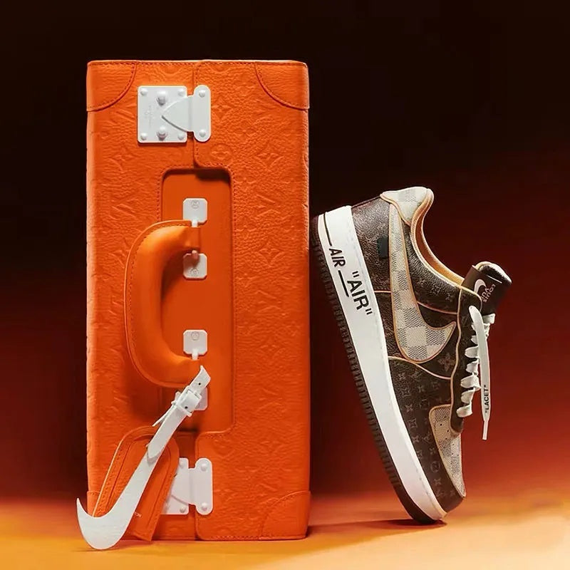 Tênis Air Force 1 Louis Vuitton-Nike por Virgil Abloh