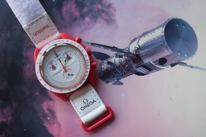 RELÓGIO SWATCH OMEGA MOONSWATCH MISSION TO SUN