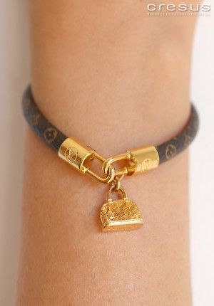 Bracelete Louis Vuitton com Charm