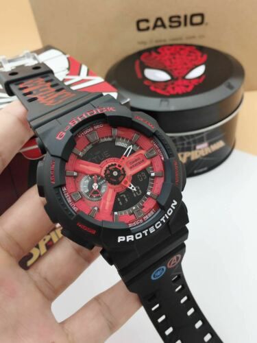 Relógio Casio G-Shock GA110BC Homem Aranha