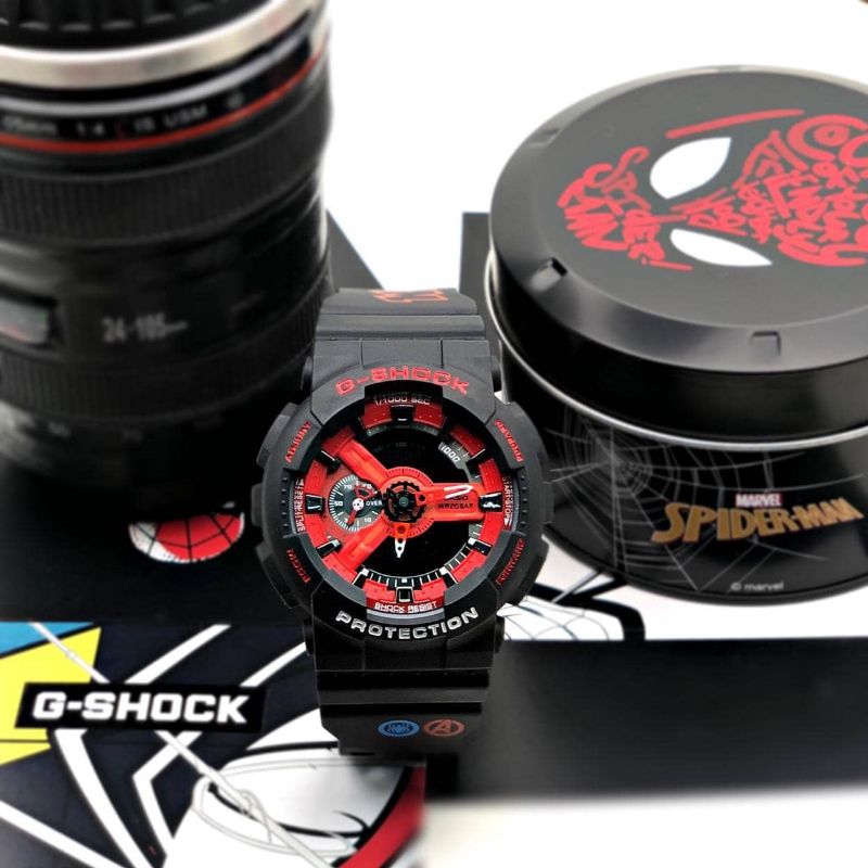 Relógio Casio G-Shock GA110BC Homem Aranha