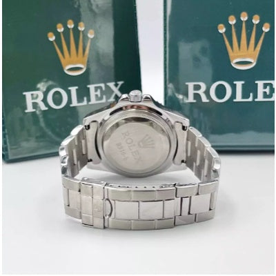 Relógio Rolex Submariner Misto Fundo Prata