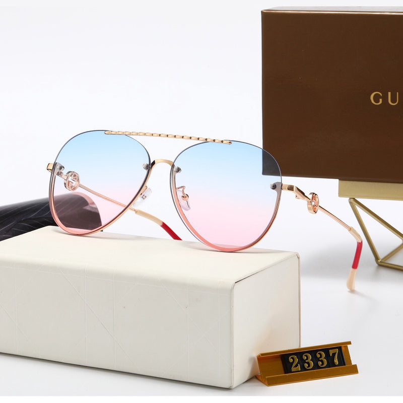 Óculos De Sol Polarizados Gucci Aviador GG1143S 002