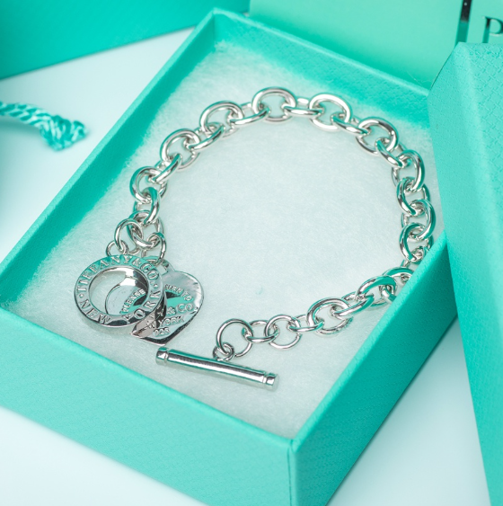 Pulseira Tiffany & Co. Heart Tag Bracelet