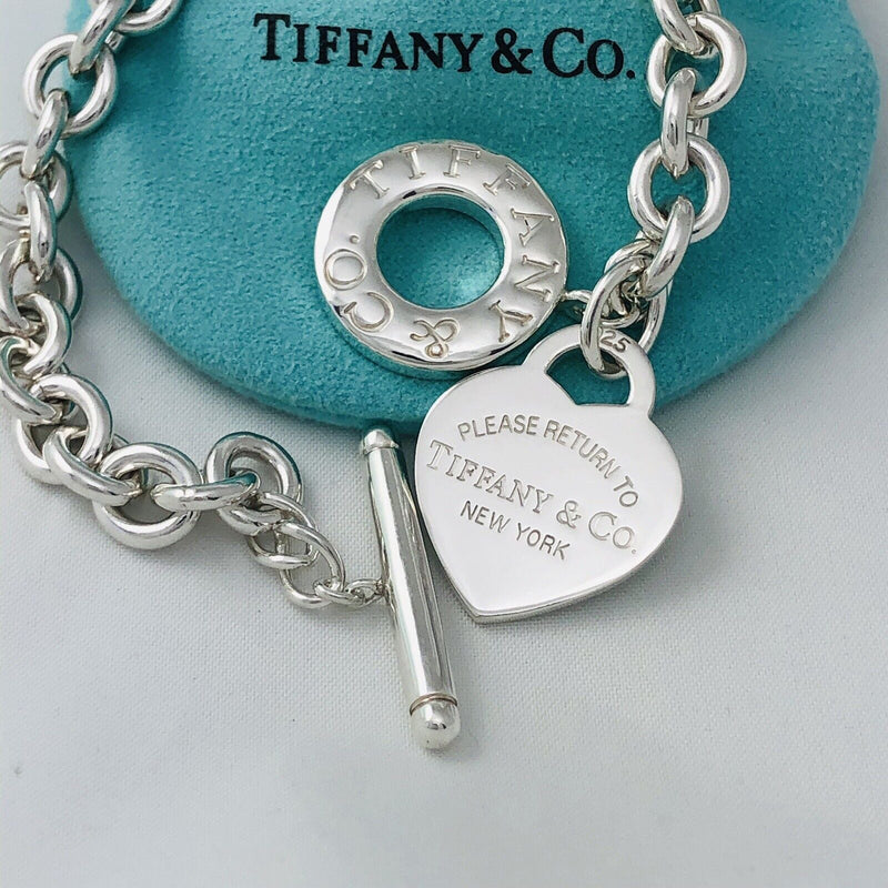 Pulseira Tiffany & Co. Heart Tag Bracelet