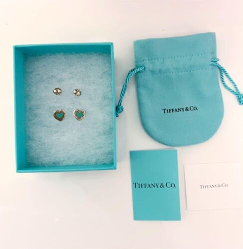 Brincos Love Tiffany & Co Blue Heart