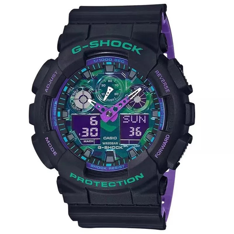 Relógio Casio G-SHOCK Coringa GA-100BL-1A