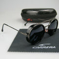 New Carrera vintage redondos Óculos de sol masculinos