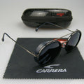 New Carrera vintage redondos Óculos de sol masculinos