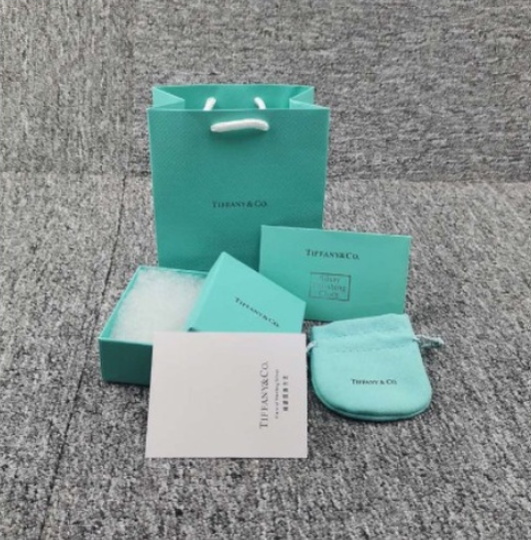 Brincos Love Tiffany & Co Blue Heart